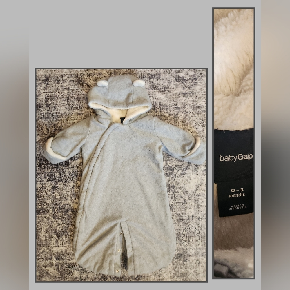 Baby GAP 0-3M Snowsuit Snow Pants Outerwear Newborn Infant Baby $15